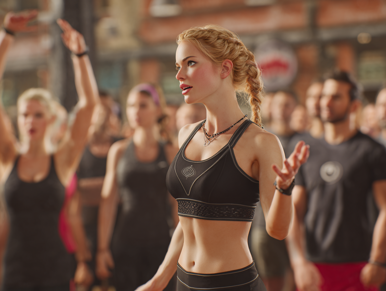 Persoană activă și energică